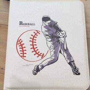 Baseball Trading Card Large Binder LIKE NEW